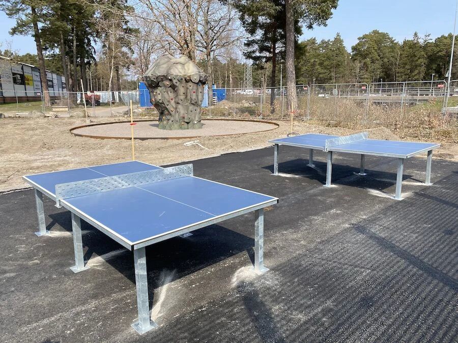 Image Utomhus Bordtennisbord Stålnät