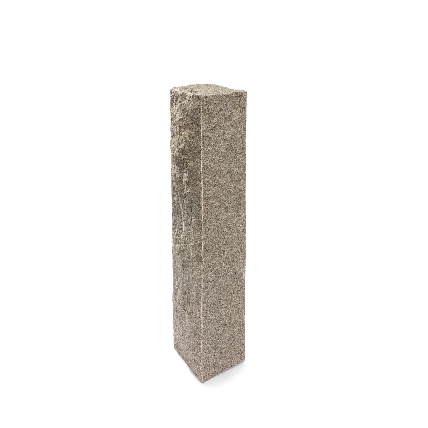 Granitstolpe, 1500x350x350, Råkilad, Bohus grå