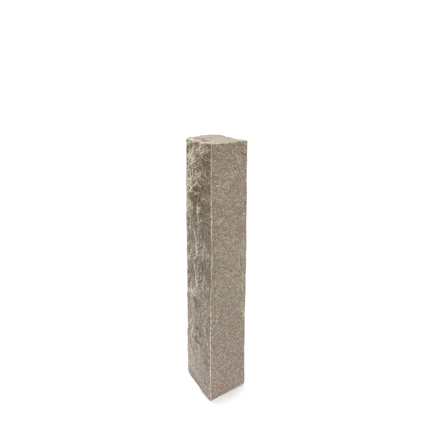 Granitstolpe, 1300x250x250, Råkilad, Bohus grå