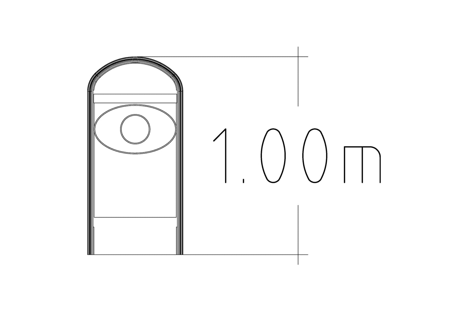 Papperskorg Ellipse