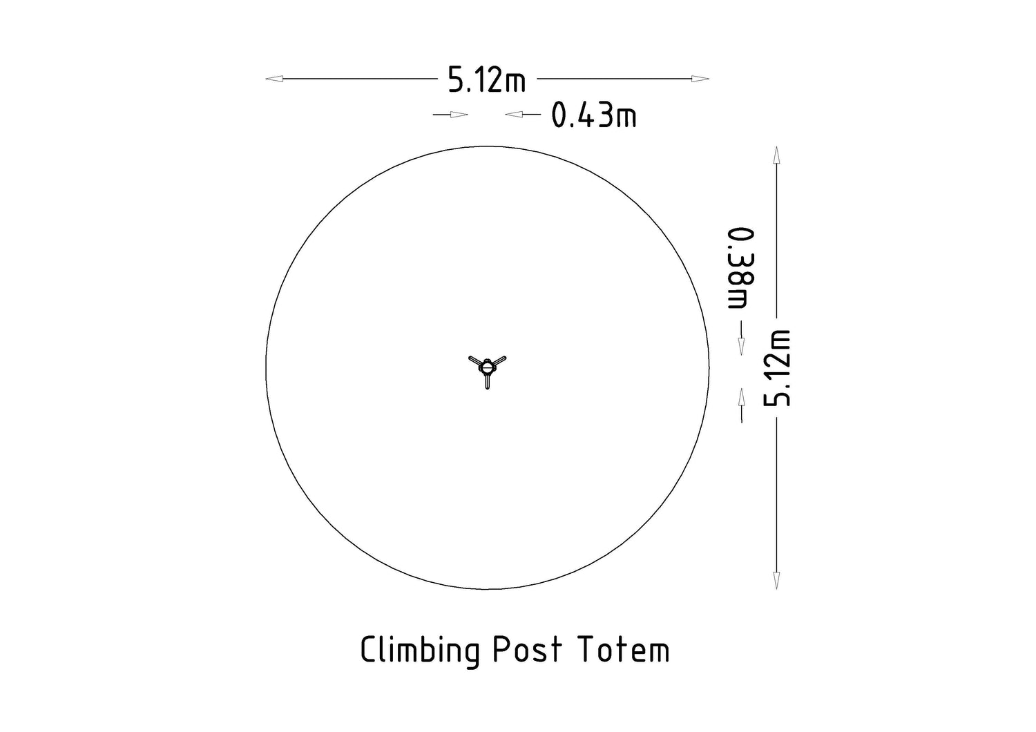 Klätterstolpe Totem