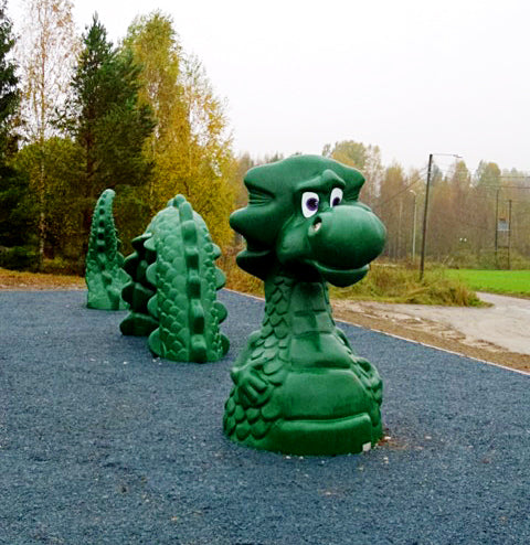 Lekskulptur Drax