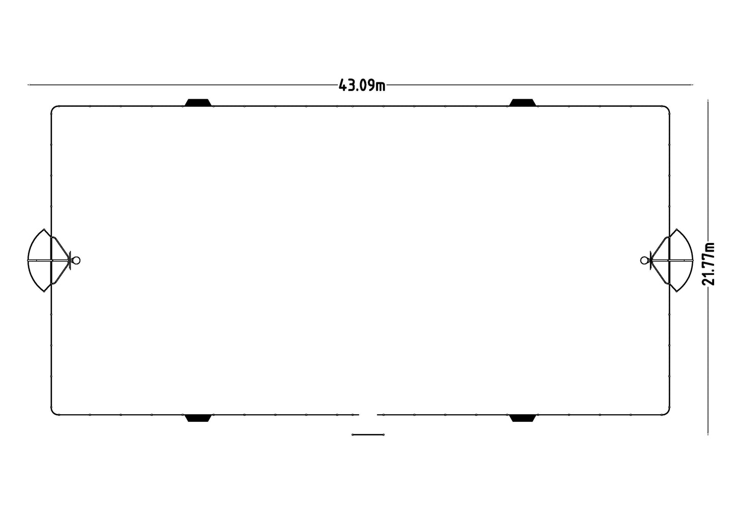 Arena Sweden 40x20 m