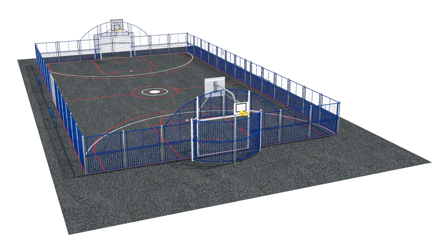 Arena Detroit 27x15 m