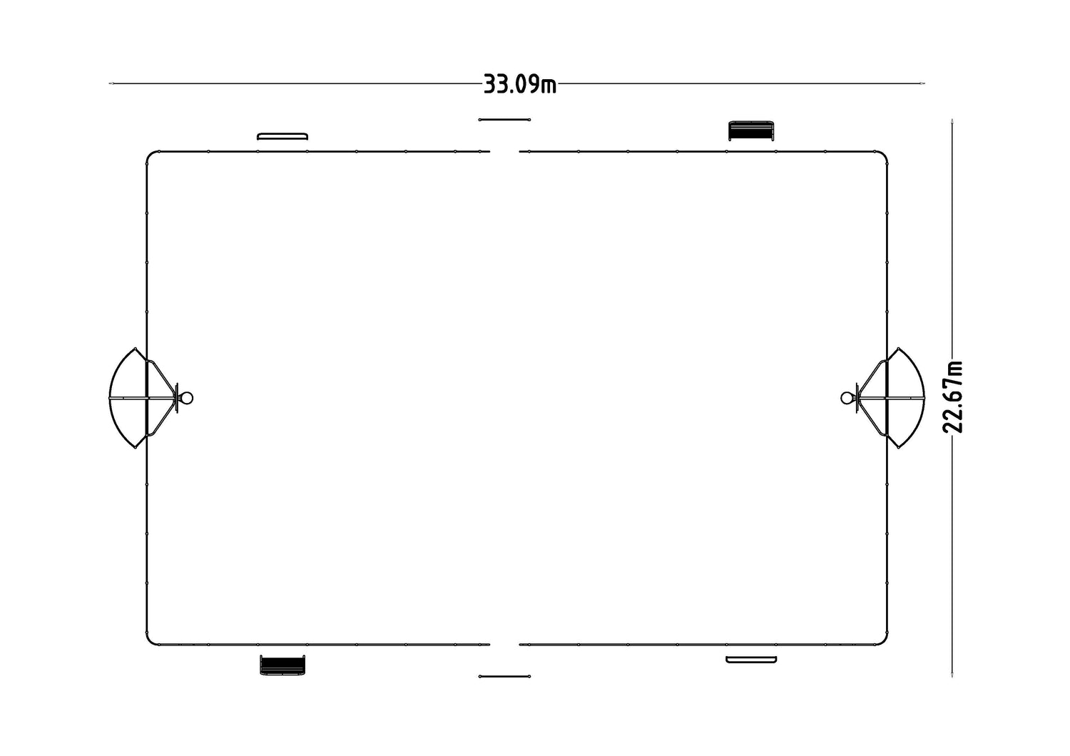 Arena Phoenix  30x20 m