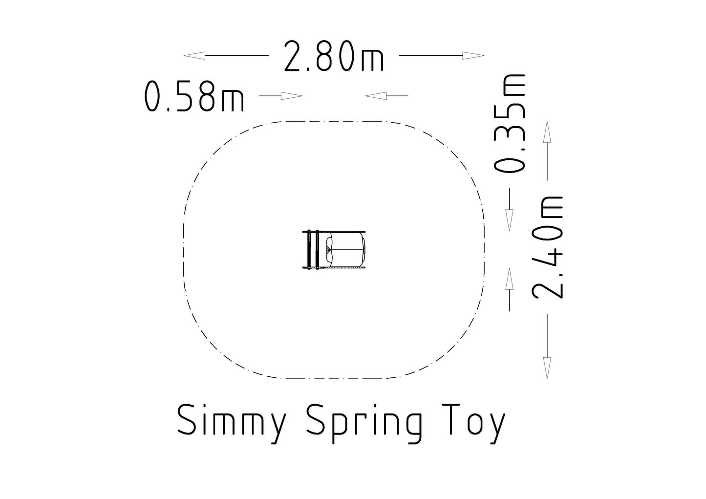 Fjädergunga Simmy