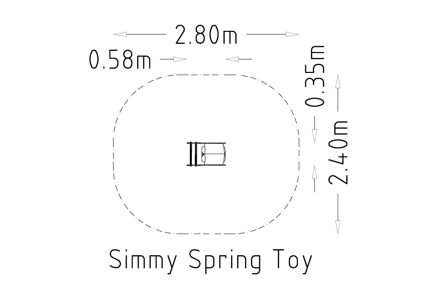 Fjädergunga Simmy