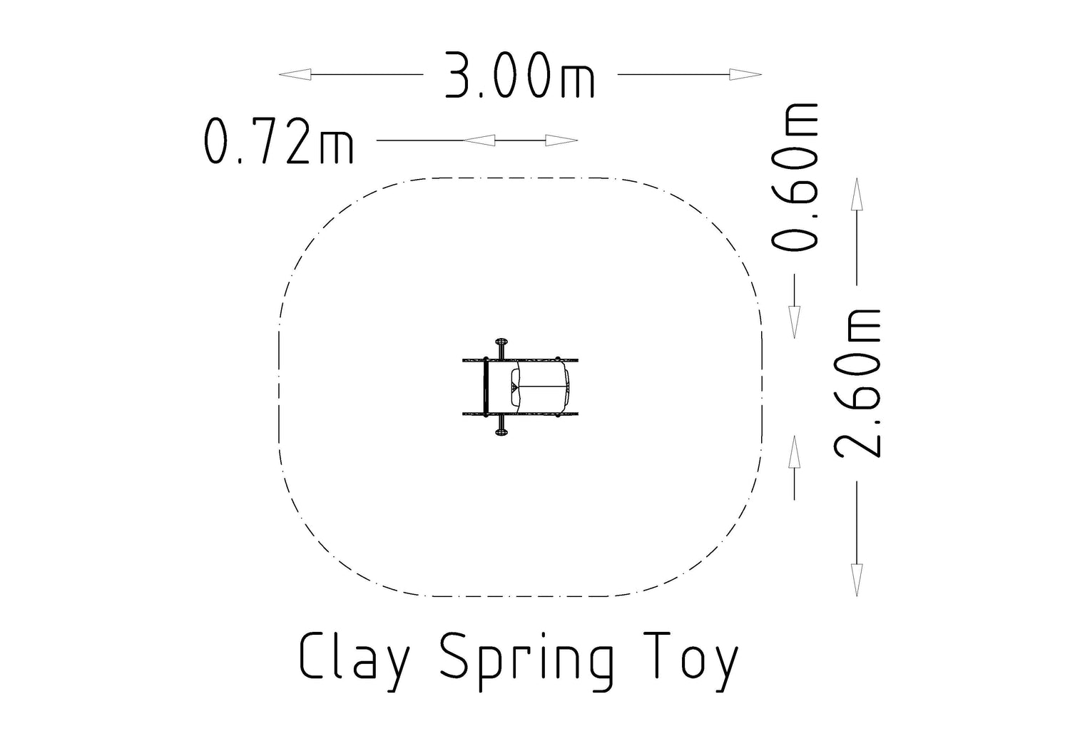 Fjädergunga Clay