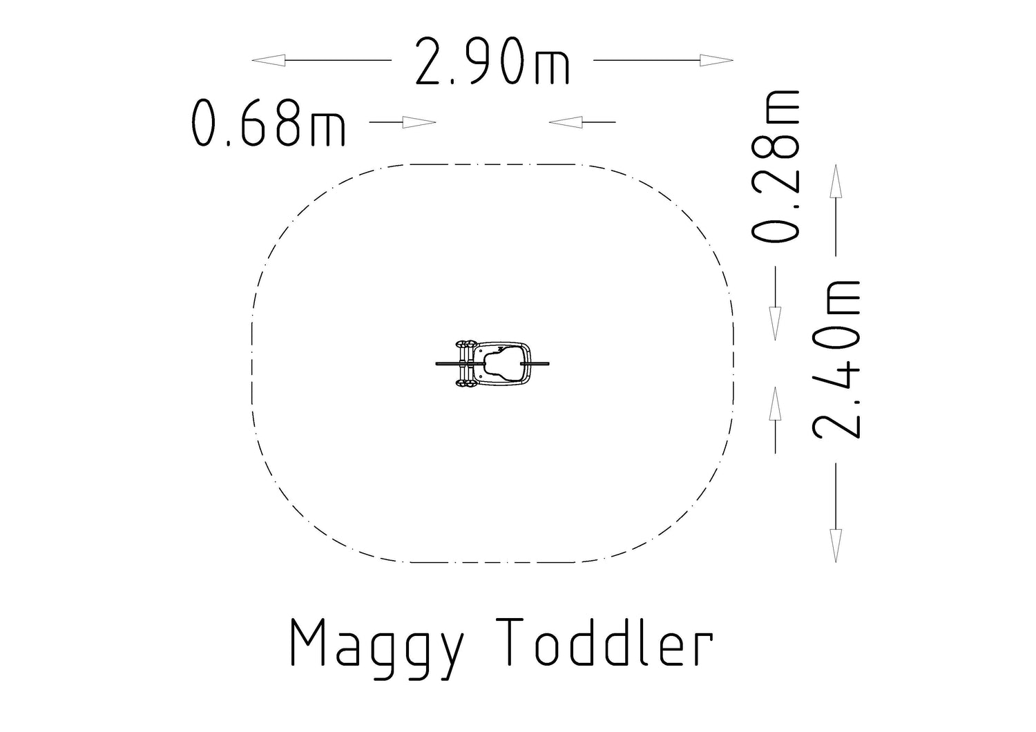 Fjädergunga Maggy