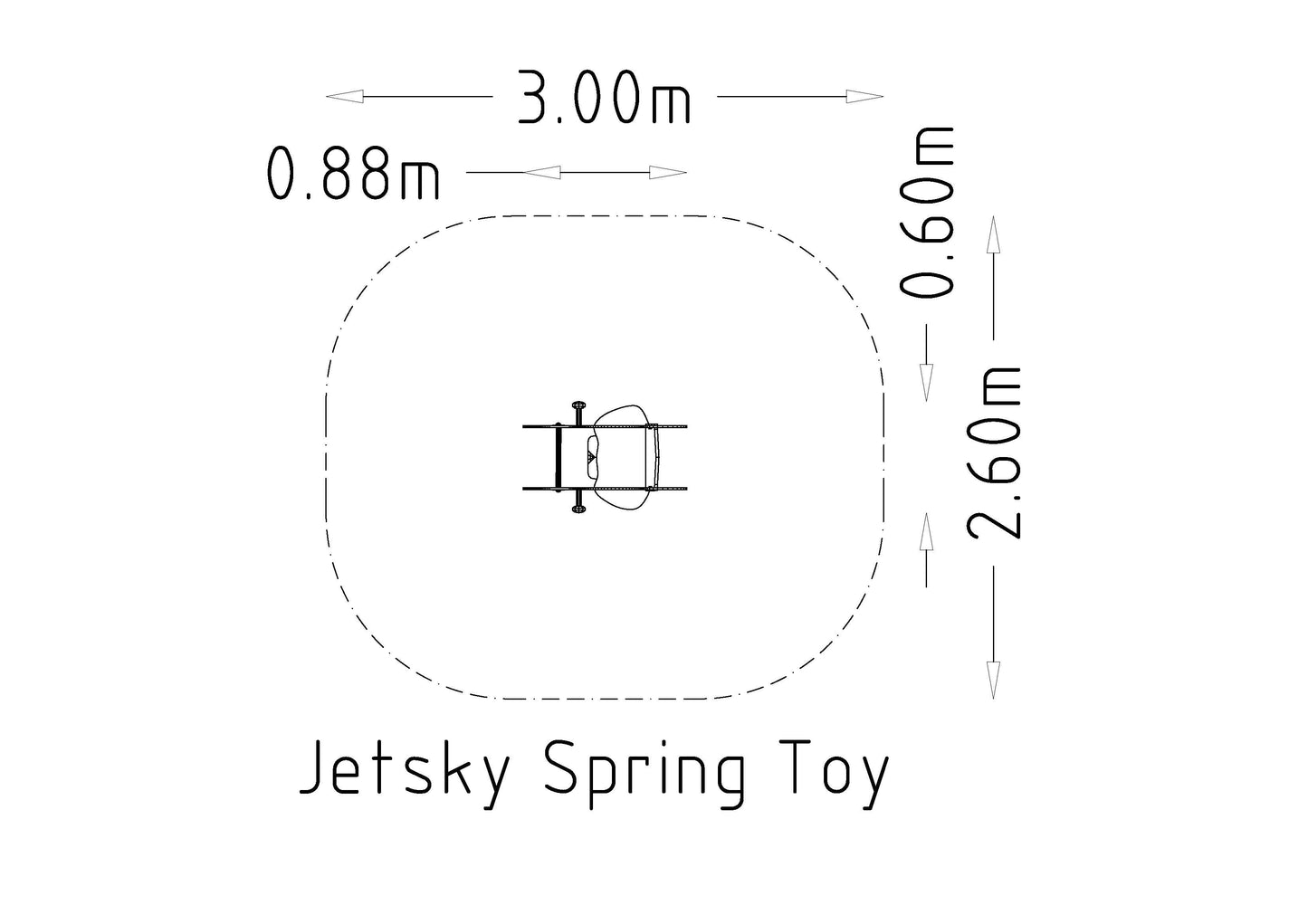 Fjädergunga Jetsky