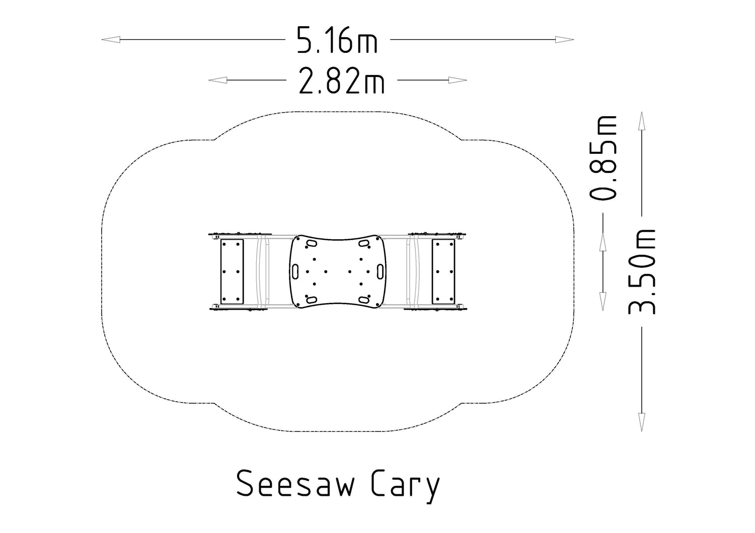 Fjädergunga Cary