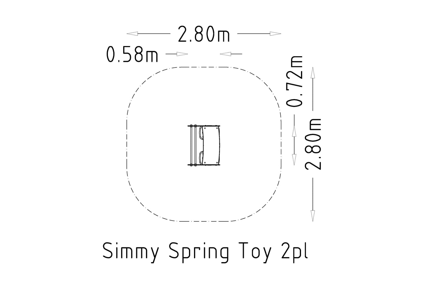 Fjädergunga Simmy