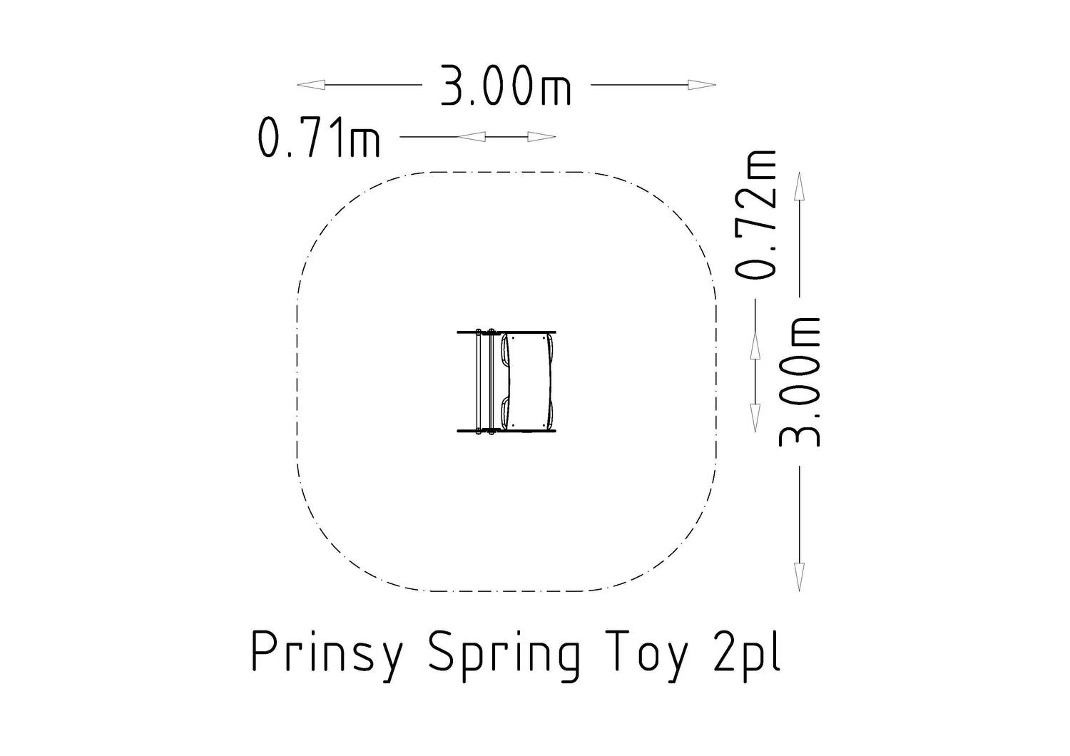 Fjädergunga Prinsy