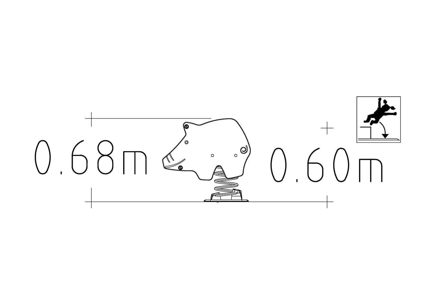 Fjädergunga Piggy