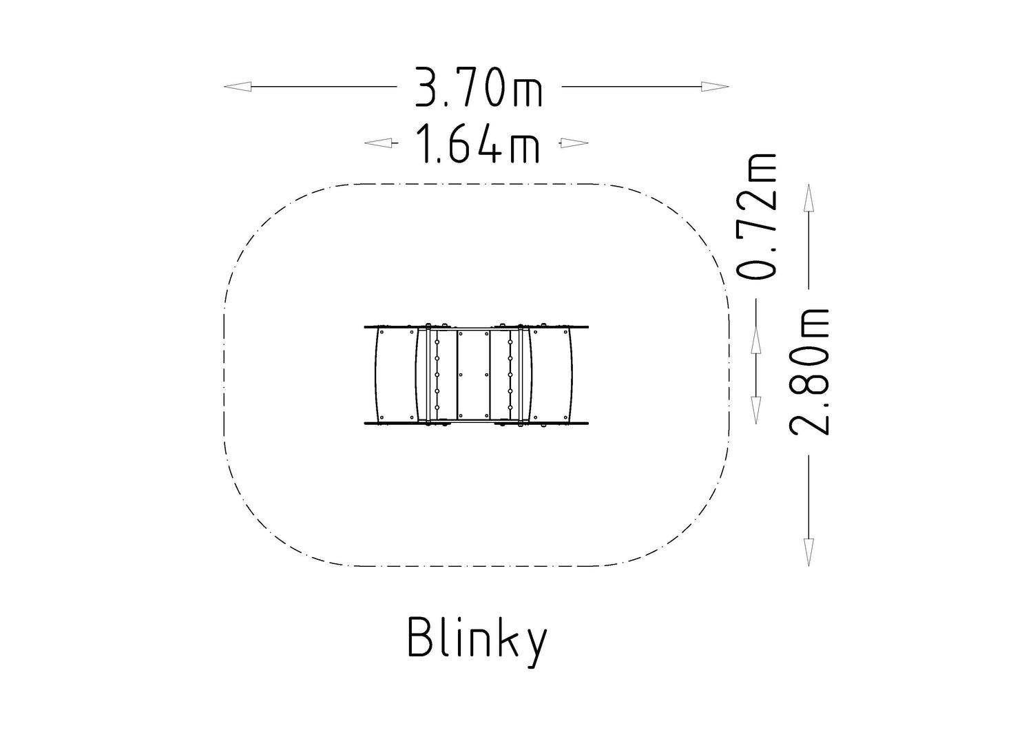 Fjädergunga Blinky