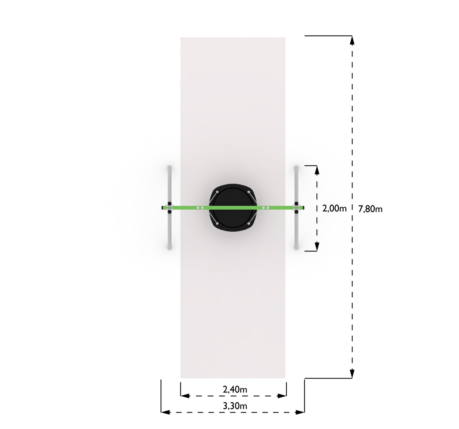 Gungställning Omega Basmodul
