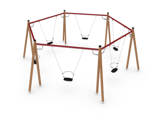 Gungställning Hexagon