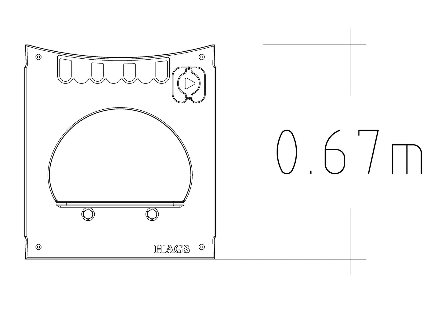 Lekpanel Skärm till kiosk