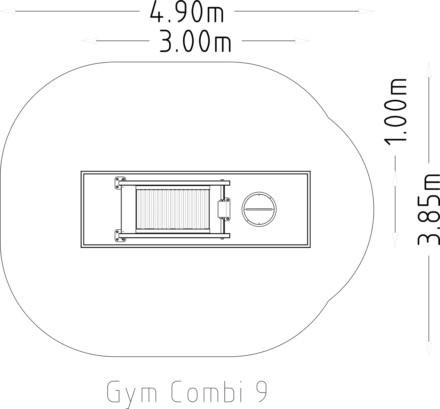 Denfit Gym Combi 9
