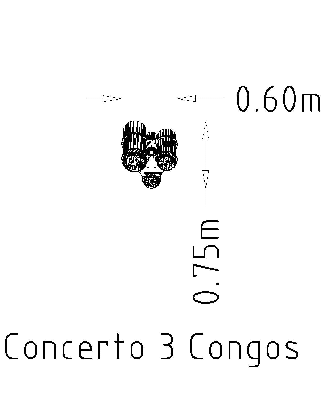 Lekpanel Tre Congas