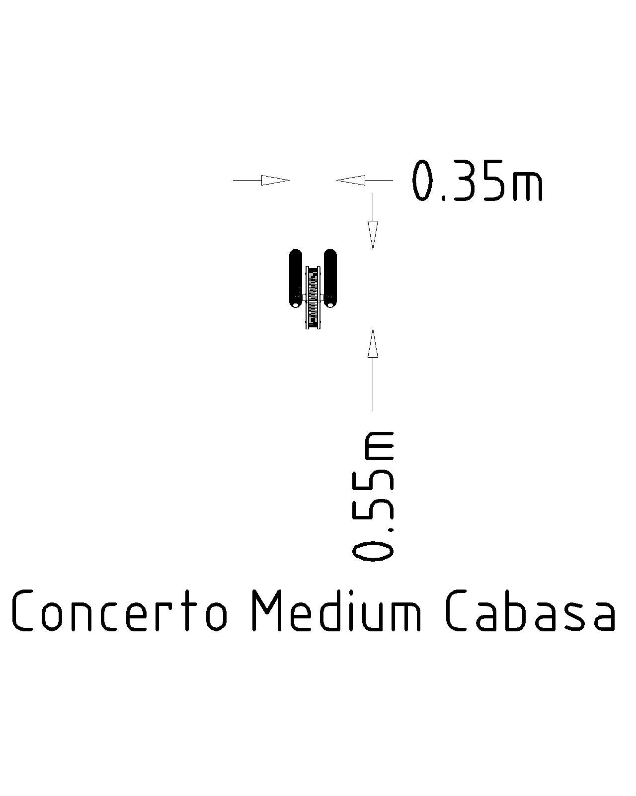 Lekpanel Medelstor Cabasa