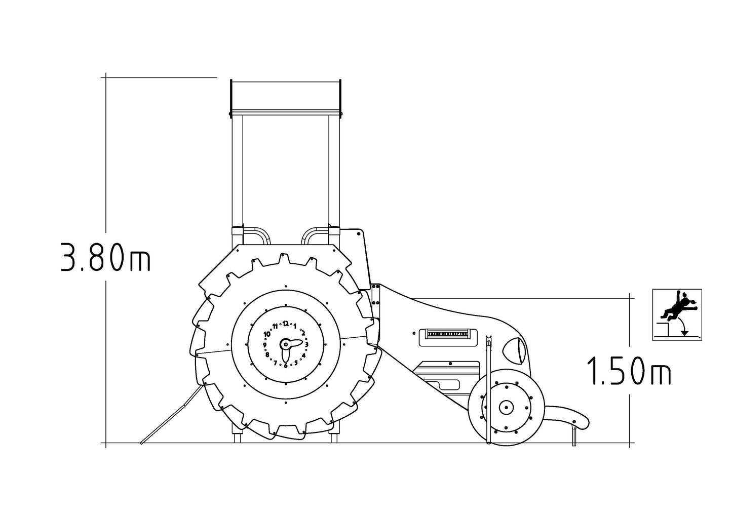 UniPlay Katthult Traktor