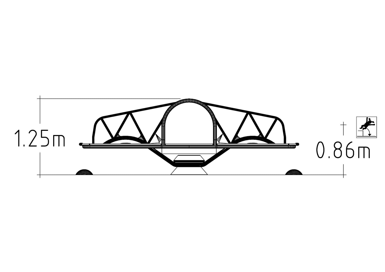 Vippgunga Unity Teeter Tunnel