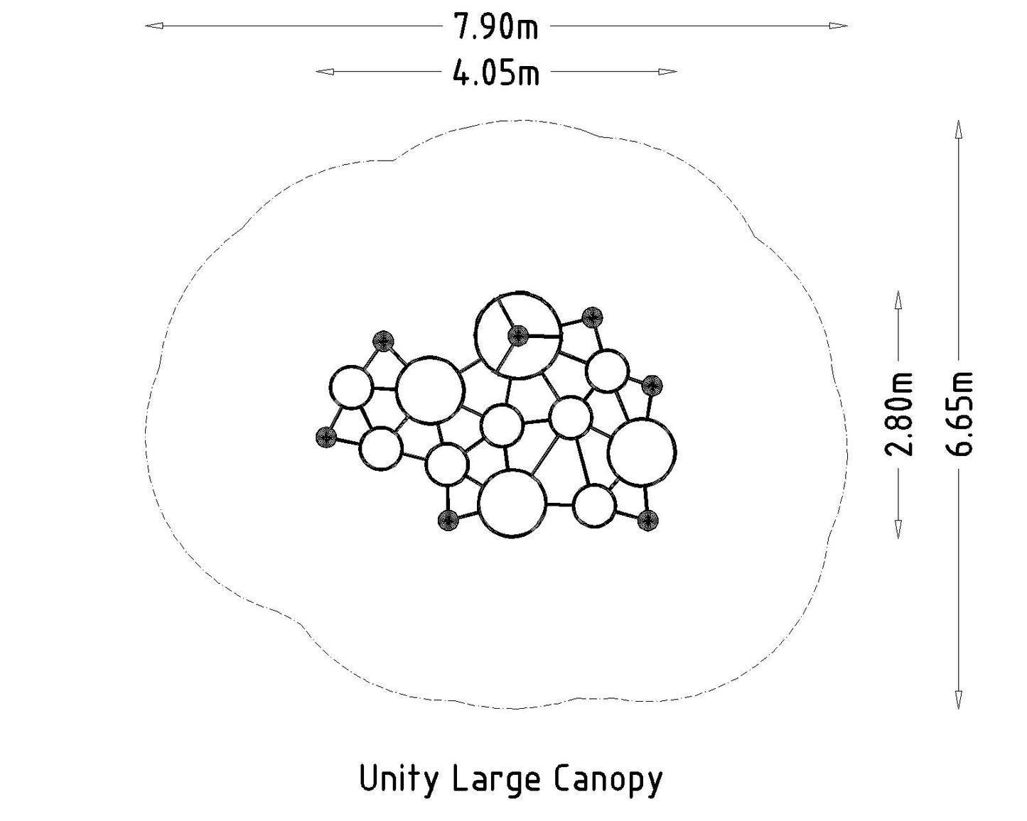 Klätterställning Unity Canopy