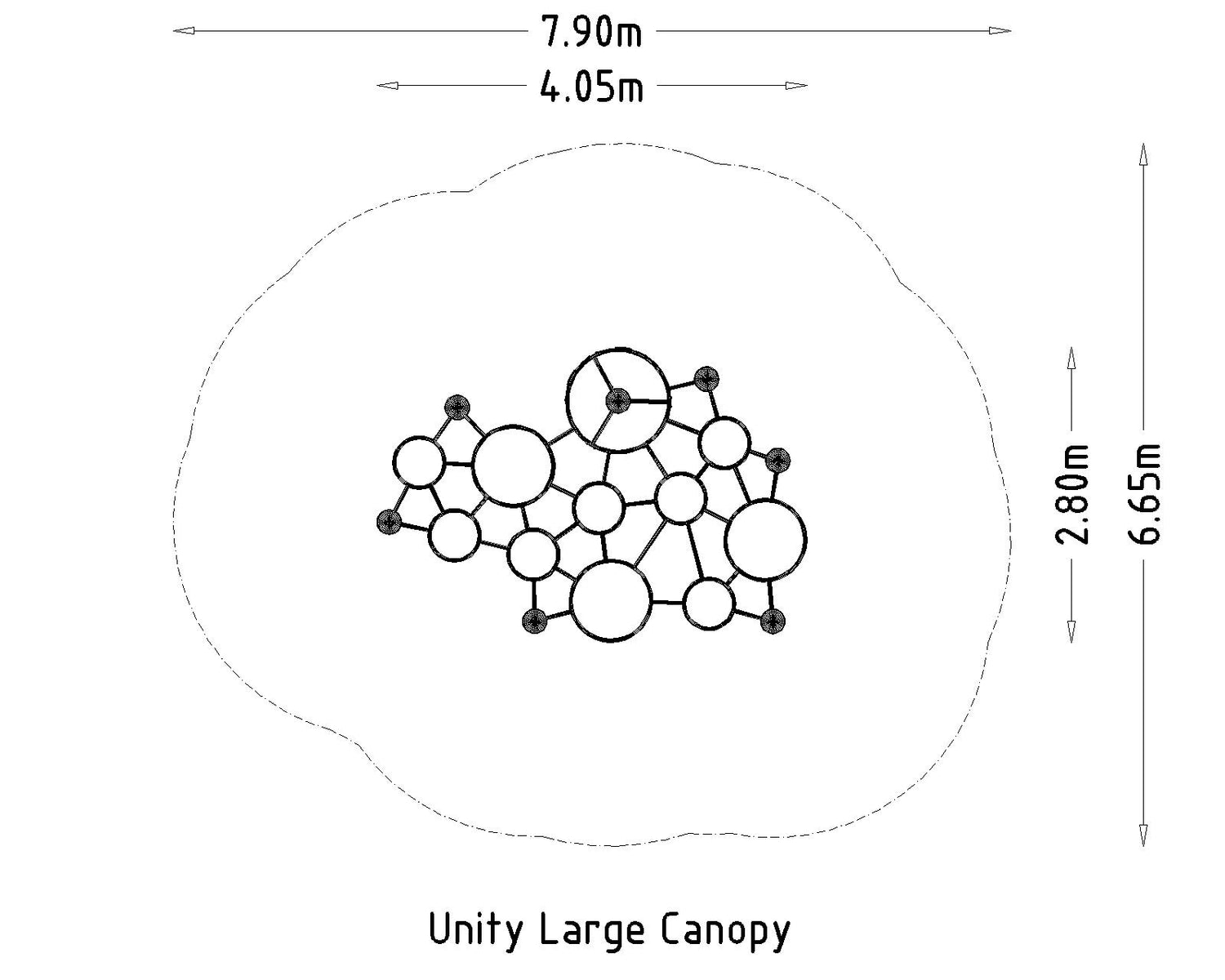 Klätterställning Unity Canopy