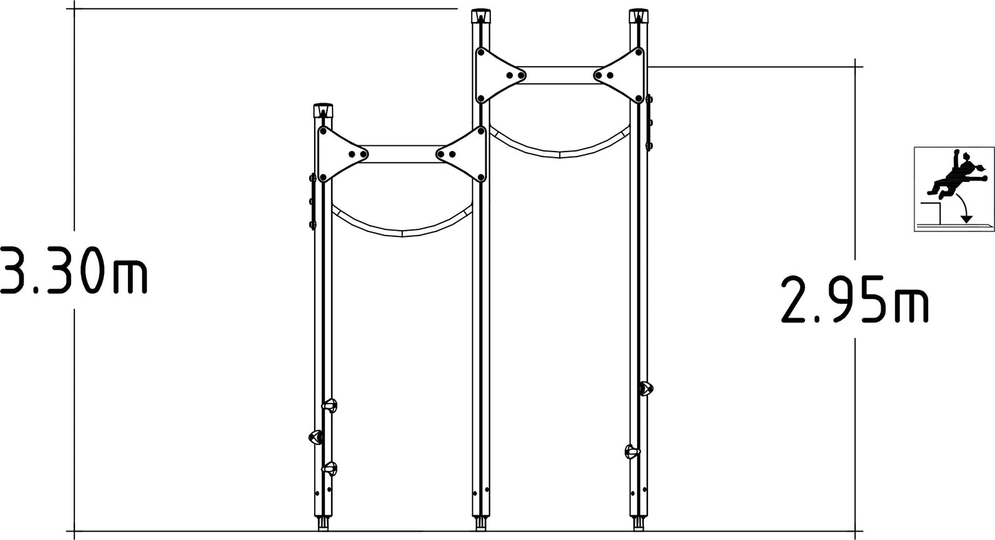 Hinderbana Monkey Bars