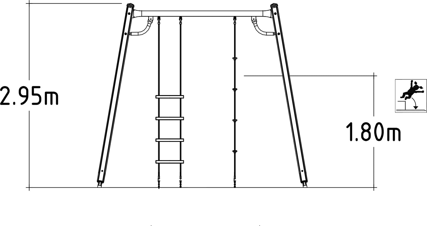 Hinderbana Rope Climb