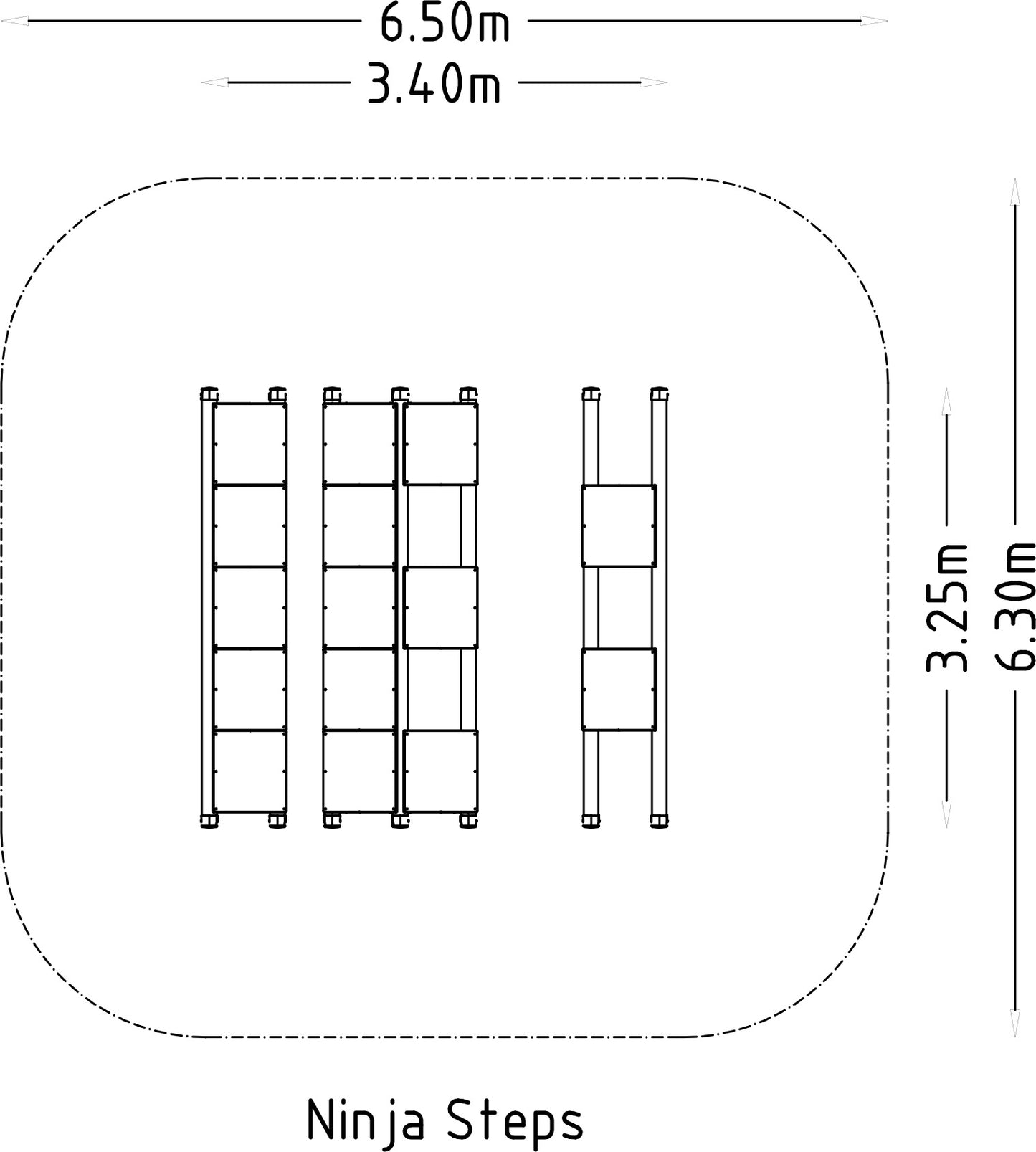 Hinderbana Ninja Steps