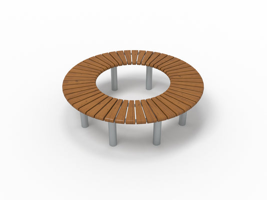Parkbänk Svängd 360° Sofiero