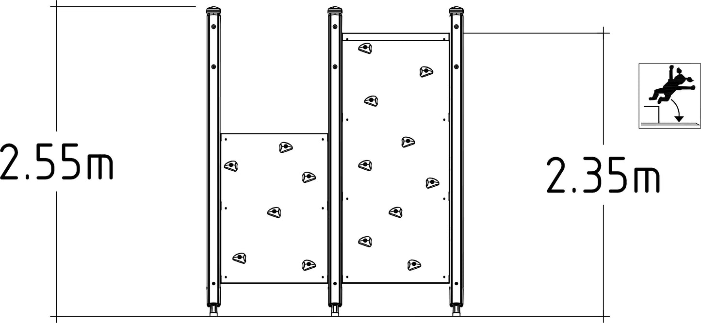 Hinderbana Climbing Wall