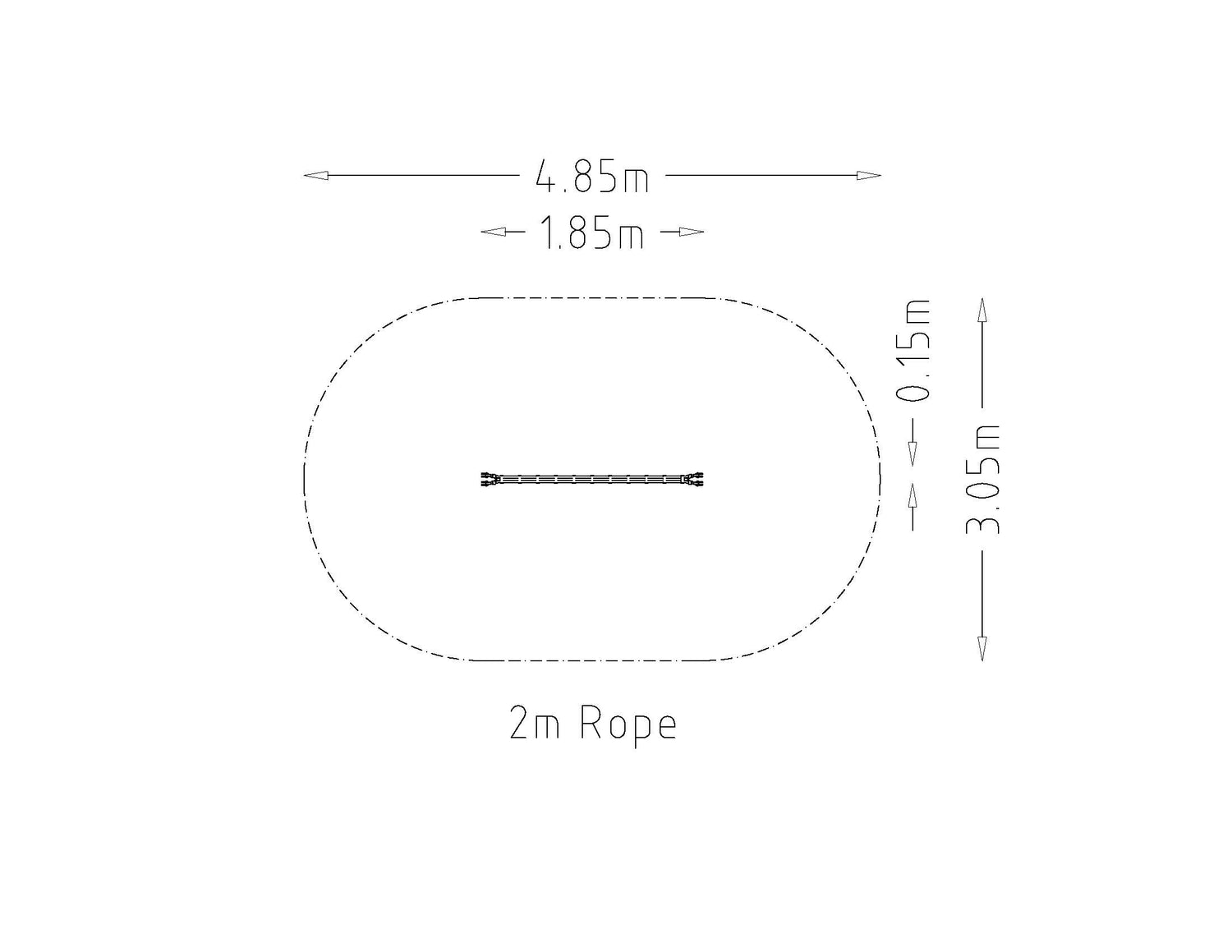 Slackline Rep 2m