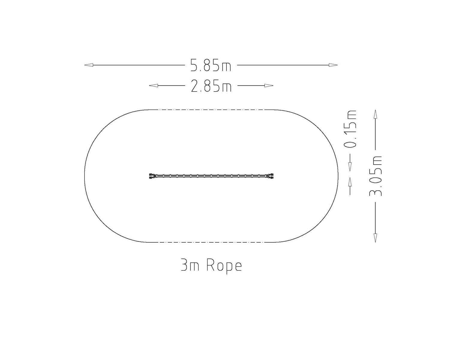 Slackline Rep 3m