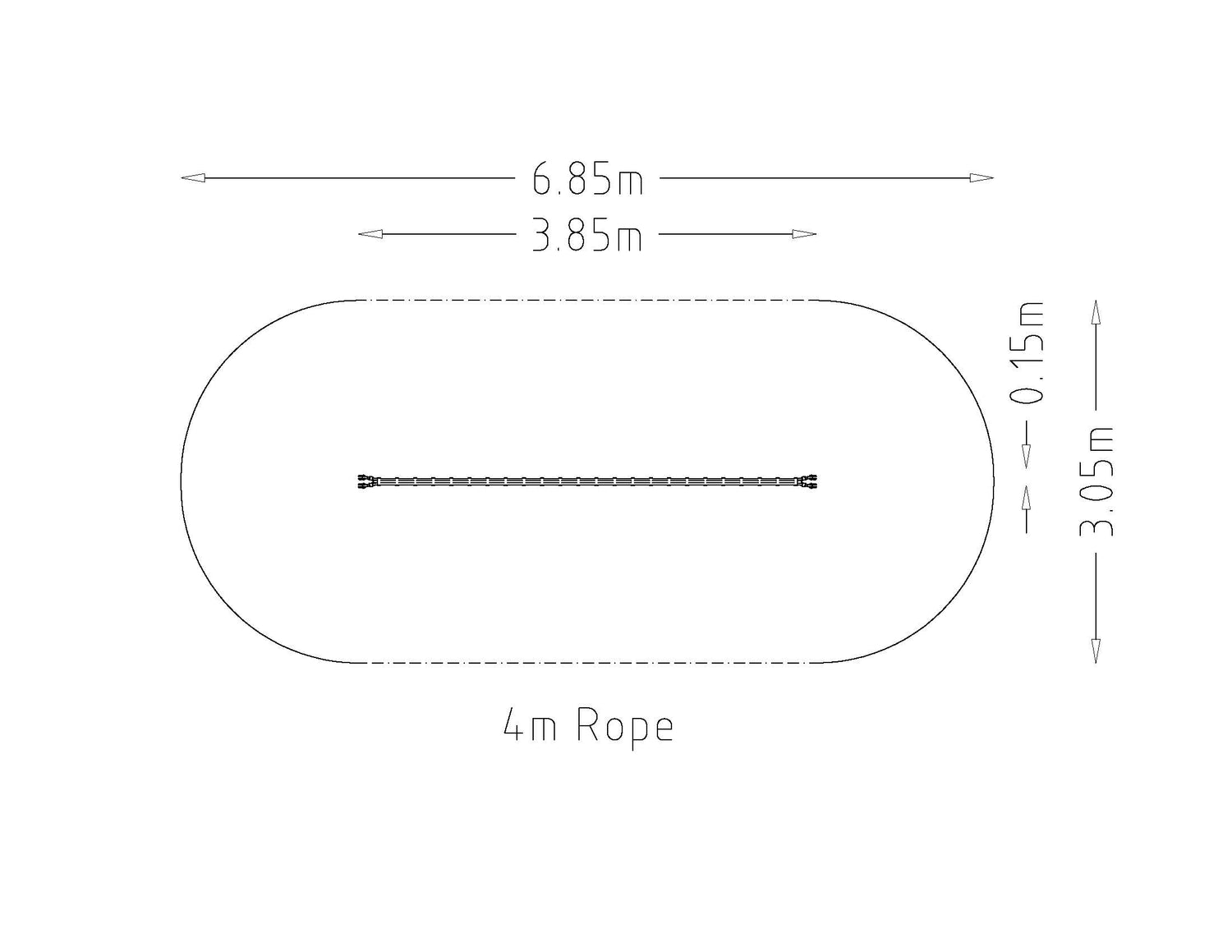 Slackline Rep 4m