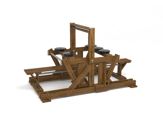 Wooden Fitness Bänkpress