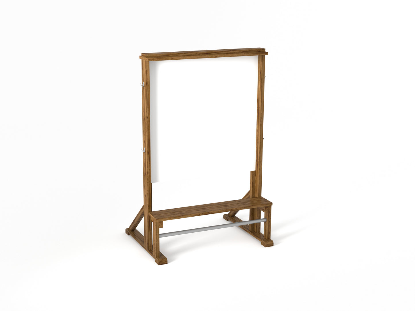 Wooden Fitness Infotavla