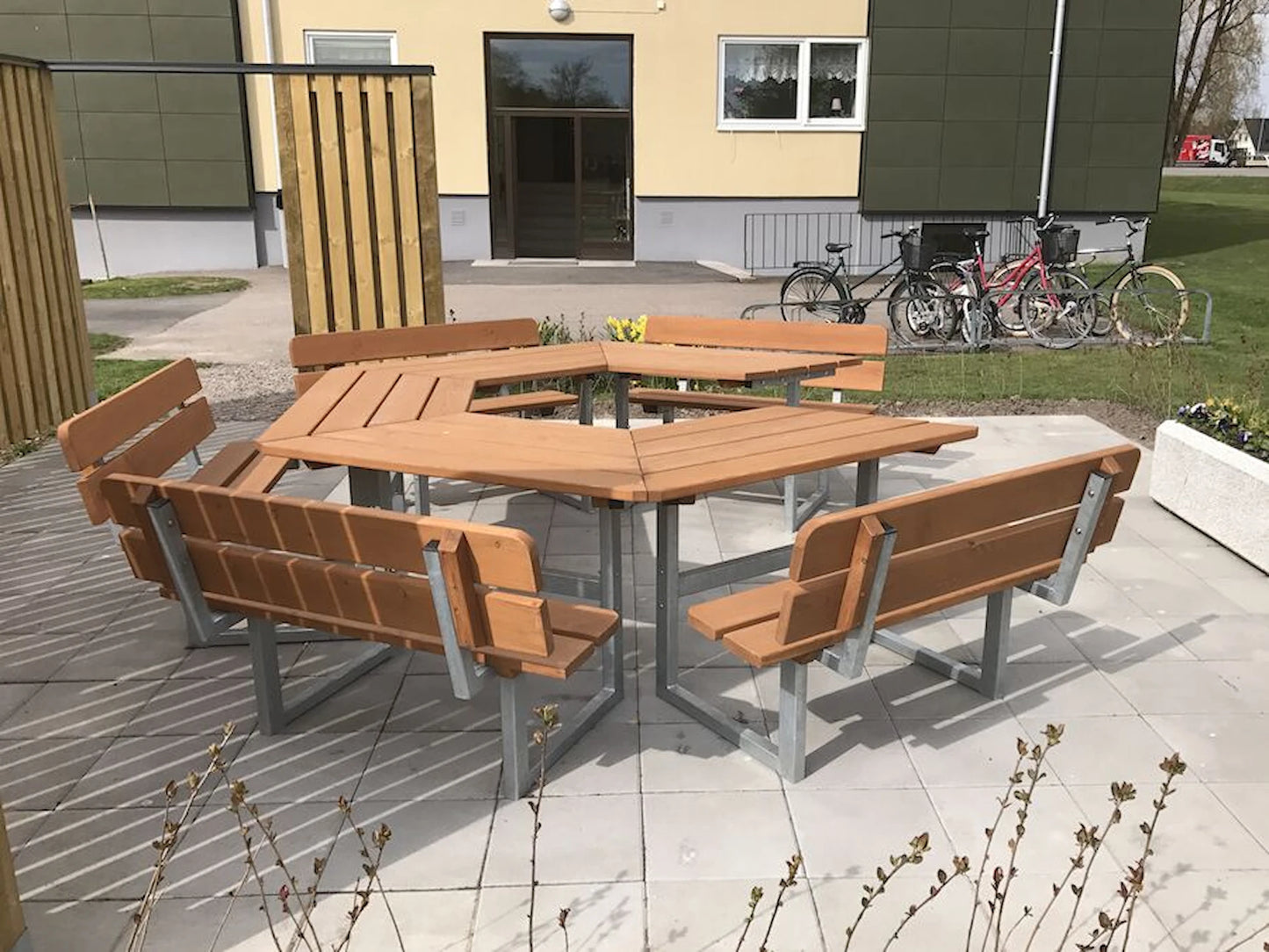 Image Samlingen Bänkbord Trä
