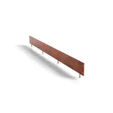 Kantstöd corten, 1,5 m