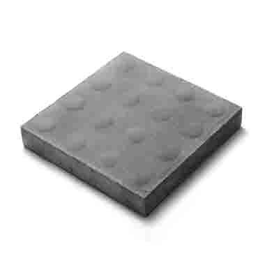 Superplattan® kupol 350x350x60-65, Svart
