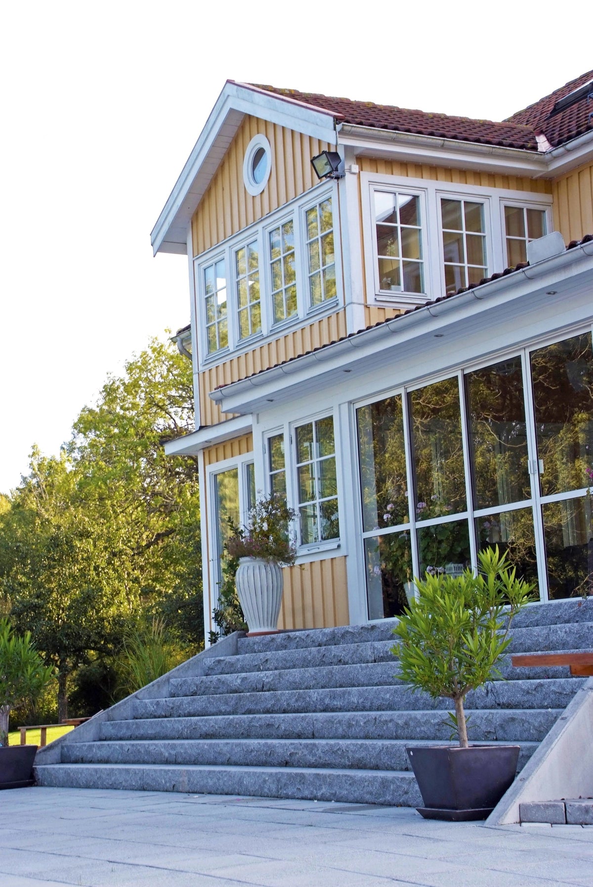 Bottensteg Porto grå,1500x350x170