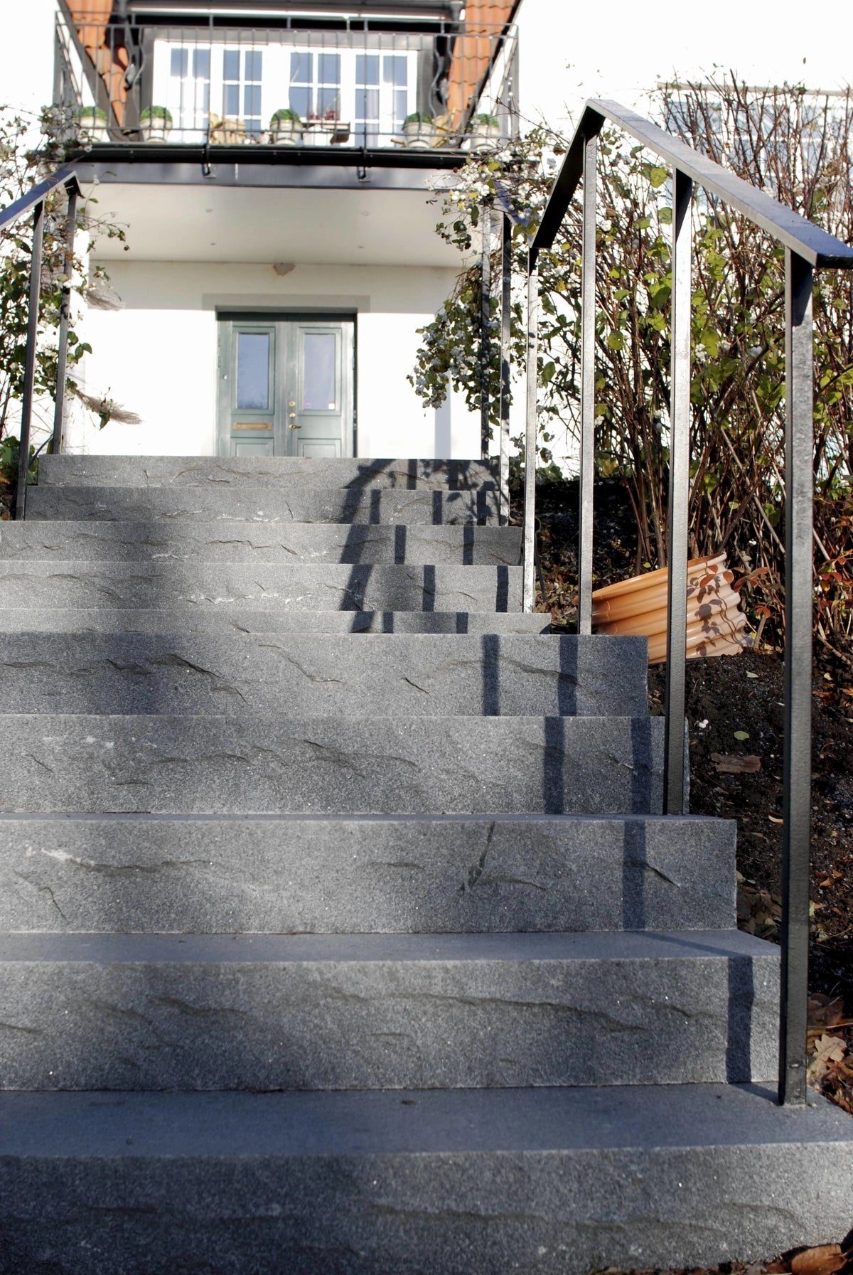 Bottensteg Porto grå,1500x350x170