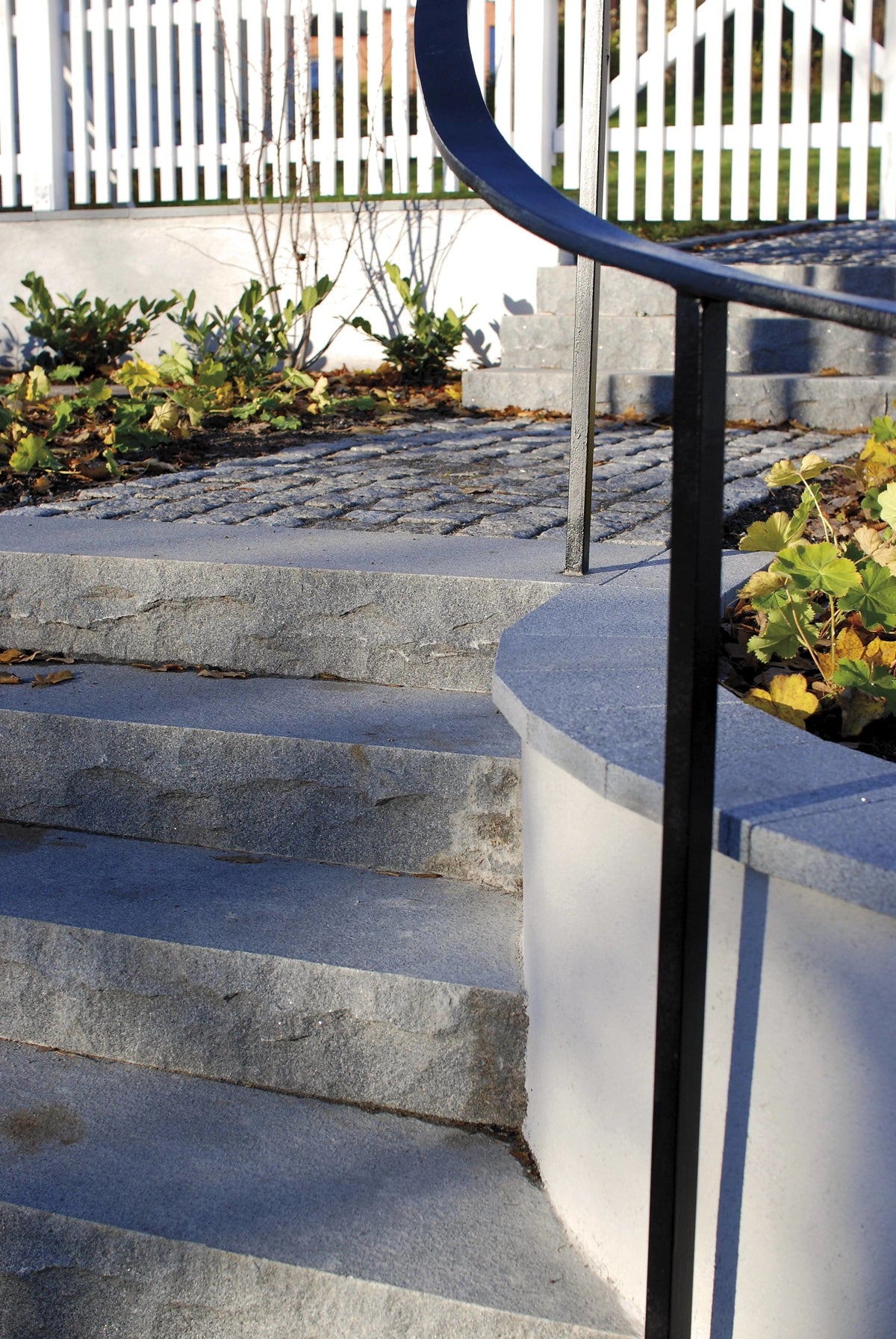 Bottensteg Porto grå,1500x350x170