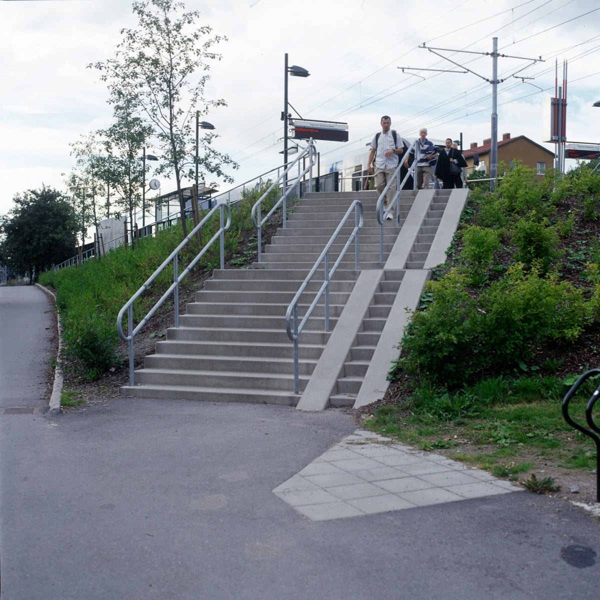Blocktrappa ramp 10 steg