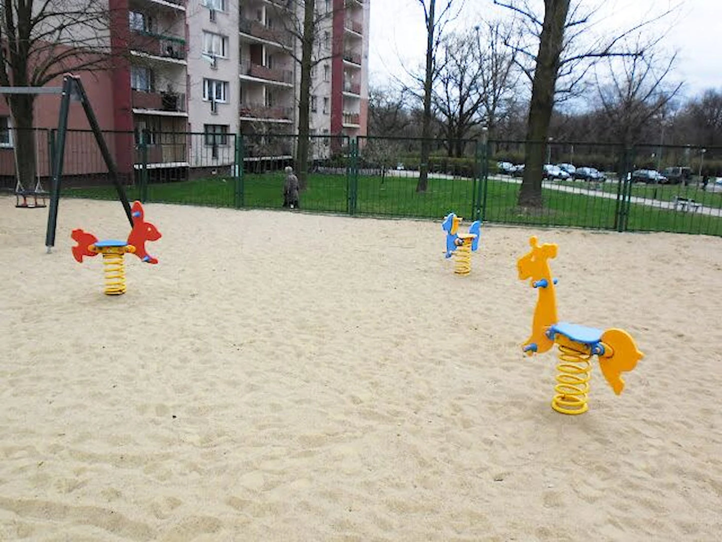 Image  Giraffen Fjädergunga